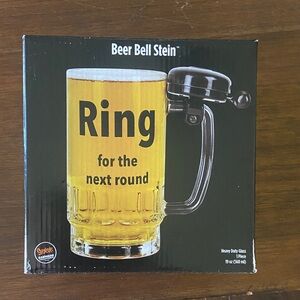 Spencer's Beer Bell Stein with Black Handle